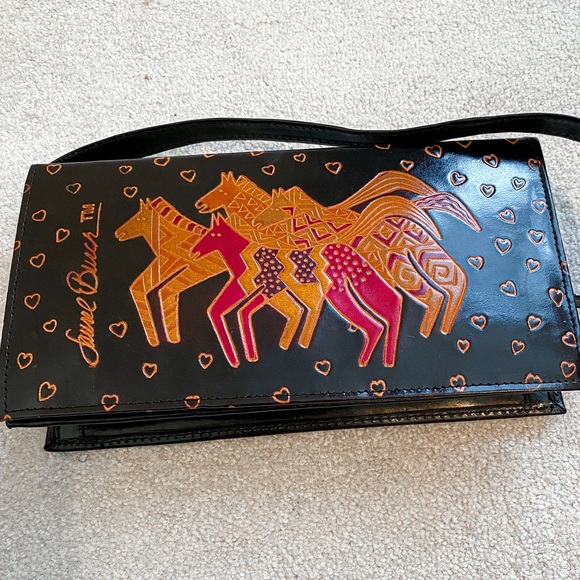LIKE NEW Laurel Burch Vintage Clutch Purse - Picture 5 of 14
